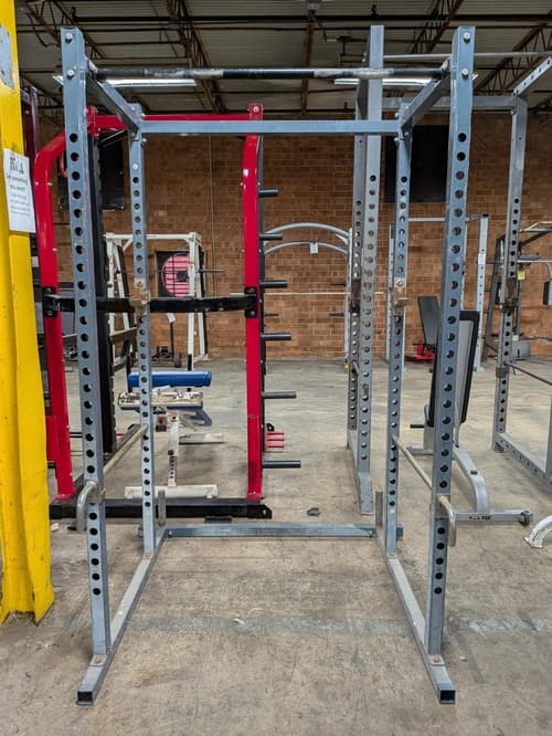 Commercial Grade Blue Grey Power Rack – very good power racks for sale