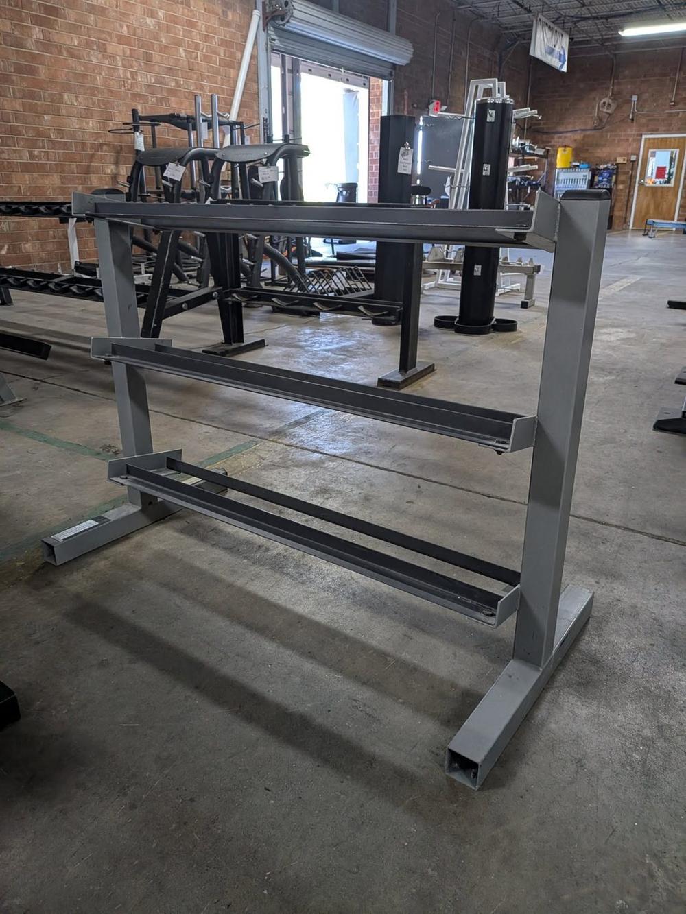 Used Body Solid 3 Tier Dumbbell Rack – very good power racks for sale in Los Angeles, California