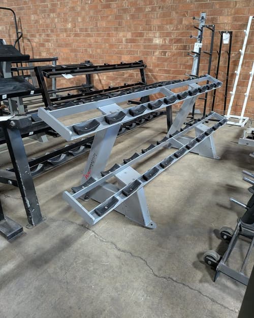FreeMotion 2 Tier Dumbbell Rack – very good power racks for sale